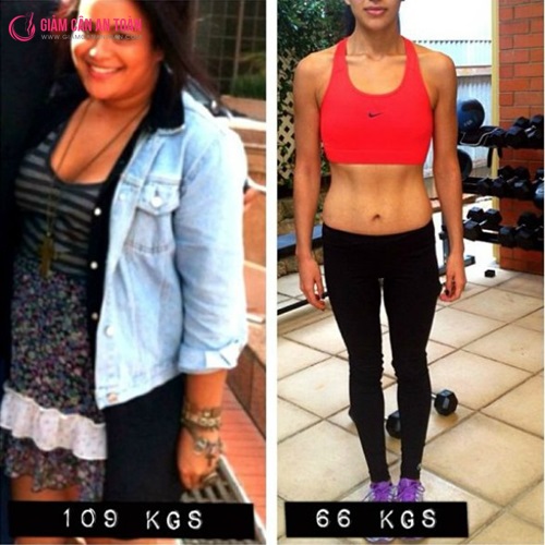Cô gái giảm 40kg trong 3 tháng mà không cần nhịn ăn