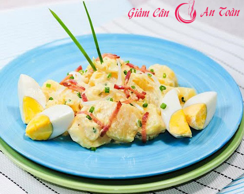 Đầu tuần giảm cân ngon miệng với Salad khoai tây 3