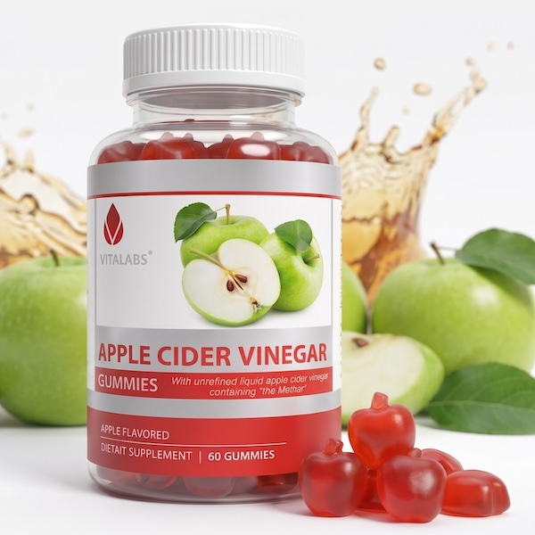 Kẹo Dẻo Giấm Táo Giảm Cân Apple Cider Vinegar Gummy 60 Viên Mua Ở Đâu
