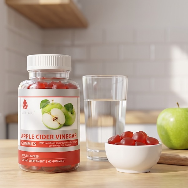 Thành phần Kẹo Dẻo Giấm Táo Giảm Cân Apple Cider Vinegar Gummy