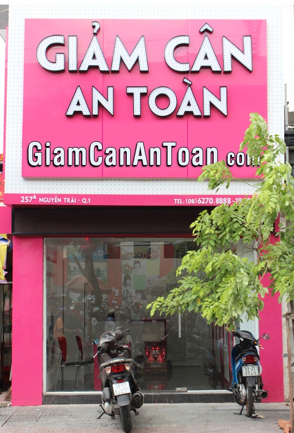 Showroom Giảm Cân An Toàn chi nhánh Quận 1