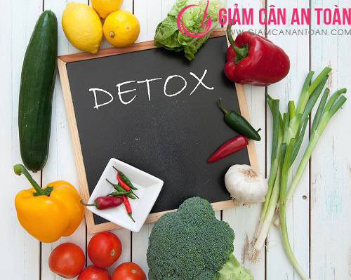 Detox cơ thể giảm cân hiệu quả