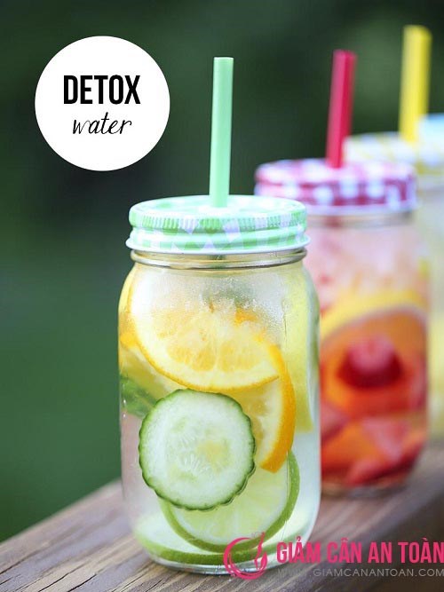 2 loại nước uống giúp Detox giảm cân nhanh