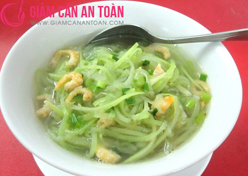 Thơm ngon khó cưỡng với món canh bầu