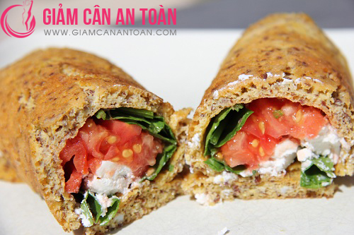 Sandwich lowcarb ngon miệng, giảm cân hiệu quả