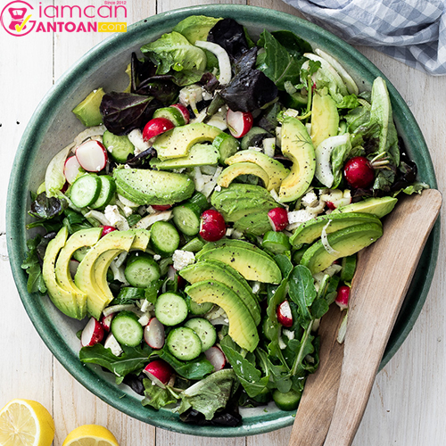 Salad giúp nhanh no, dễ tiêu hóa nhưng lại chứa ít calories