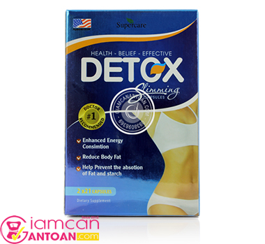 Hãy thử dùng Detox Slimming Capsules USA, viên giảm cân thay thế phương pháp Detox truyền thống. 