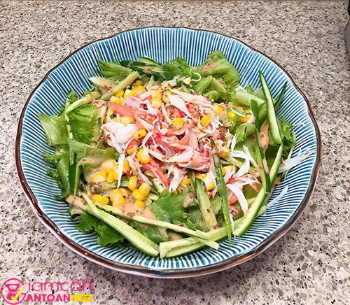 Salad là món yêu cô cùng yêu thích của Tăng Thanh Hà