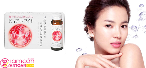 Pure White Shiseido Collagen Nhật Bản giúp đẹp da