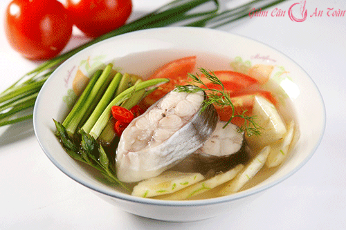 Phong phú thực đơn ăn kiêng với món canh cá nấu cà chua3