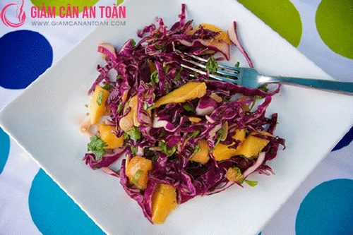 Salad bắp cải giúp giảm cân nhanh chóng và an toàn nhất