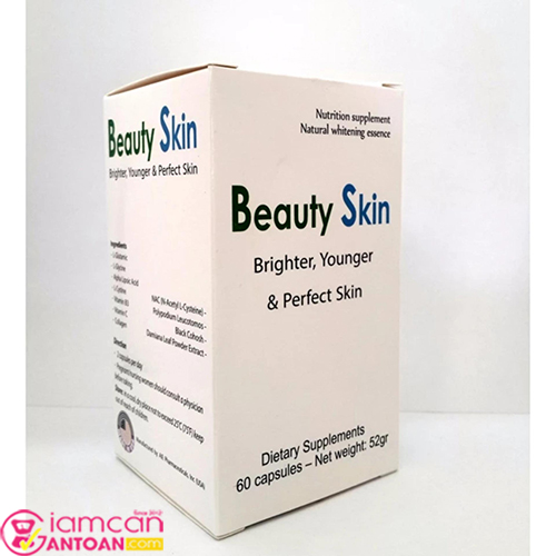 Viên Uống Trắng Da Chống Nắng Beauty Skin USA Mẫu Mới 2018
