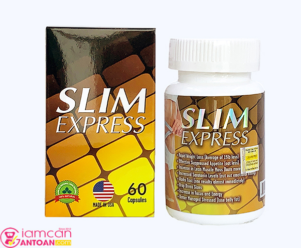 Thuốc giảm cân Slim Express mẫu mới nhất