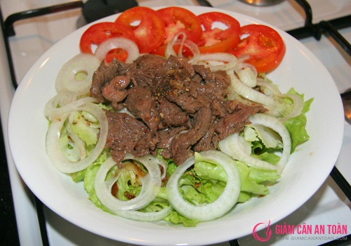 Salad trộn thịt bò, món ngon giảm cân bổ dưỡng ăn hoài không ngán 3