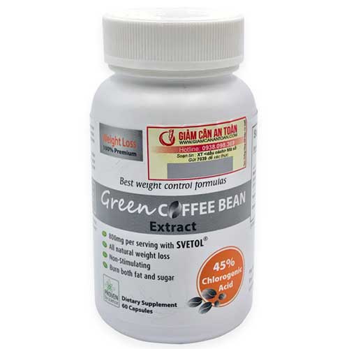 thuoc giam can Green Coffee Bean 