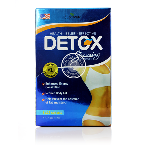 thuoc giam can Detox Slimming Capsules USA