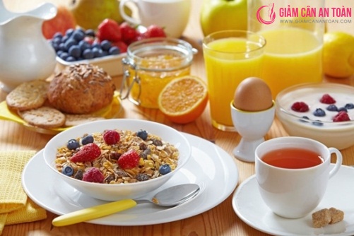 Gợi ý khẩu phần ăn cho bữa sáng giảm cân hoàn hảo 1