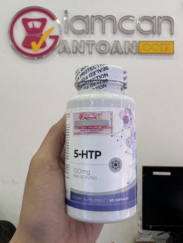 viên uống hỗ trợ giảm cơn thèm ăn và cân bằng cảm xúc 5-htp chính hãng