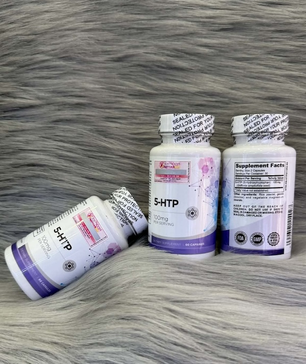 Viên Uống Hỗ Trợ Giảm Cơn Thèm Ăn & Cân Bằng Cảm Xúc 5-HTP 100mg chính hãng từ mỹ