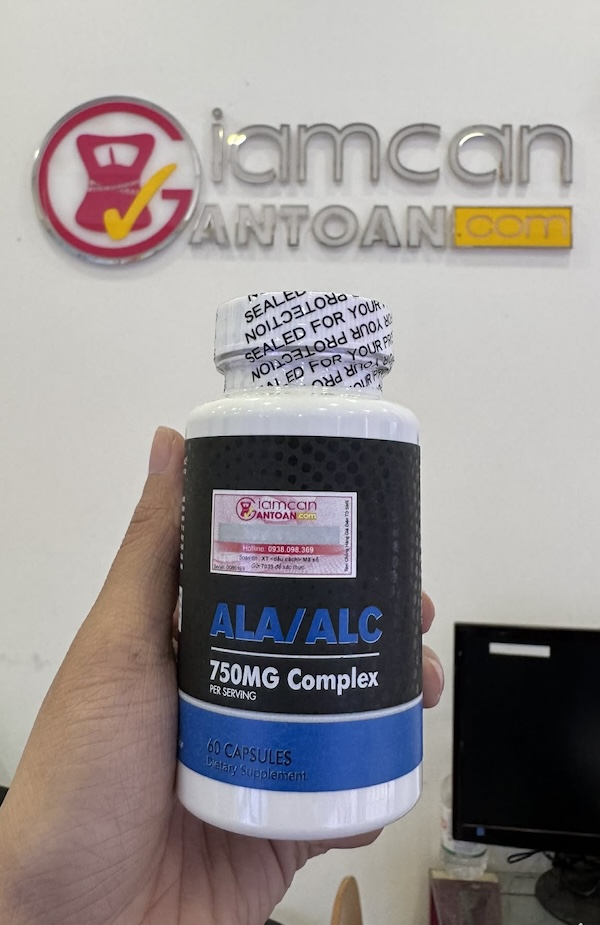 Viên Uống Hỗ Trợ Đốt Mỡ & Giảm Cơn Thèm Ăn ALA & ALC 750mg Giá Bao Nhiêu?