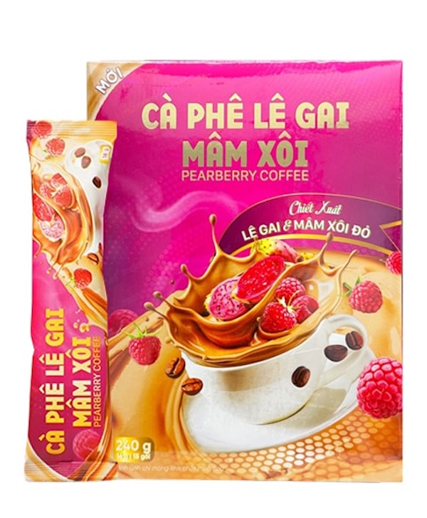 Cà Phê Lê Gai Mâm Xôi Pearberrry Coffee Mẫu Mới Nhất