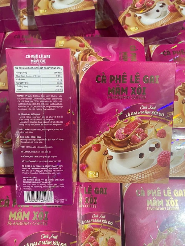 Cà Phê Lê Gai Mâm Xôi Pearberrry Coffee Giá Bao Nhiêu?
