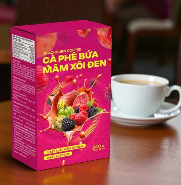 Cà phê giảm cân bứa & mâm xôi đen blackburn coffee các dùng như thế nào?