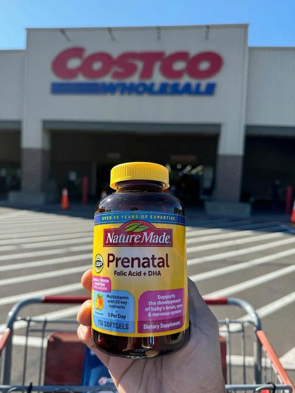 Vitamin Tổng Hợp Prenatal Multi + DHA Nature Made tăng sức đề kháng và miễn dịch cho mẹ và bé.