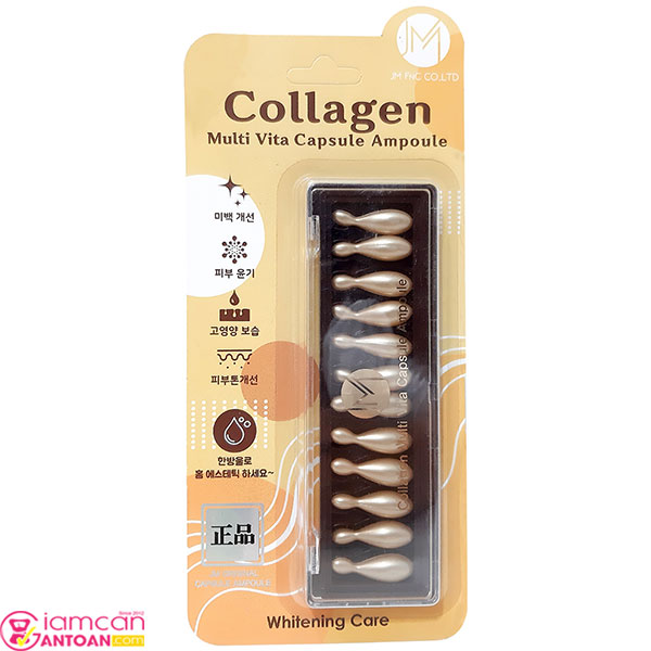 Viên Collagen Tươi Ammud Multi Vita Ampoule 