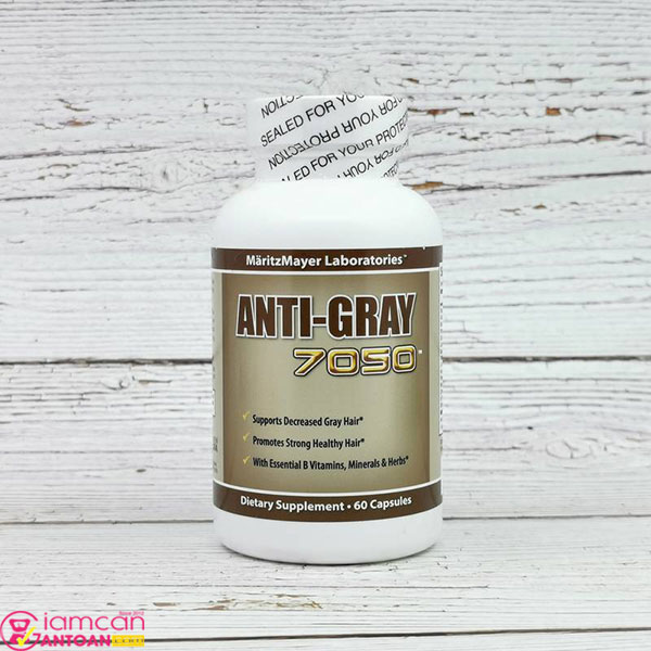 Anti Gray 7050 cung cấp dưỡng chất thiết yếu nhất giúp cải thiện tình trạng tóc bạc sớm