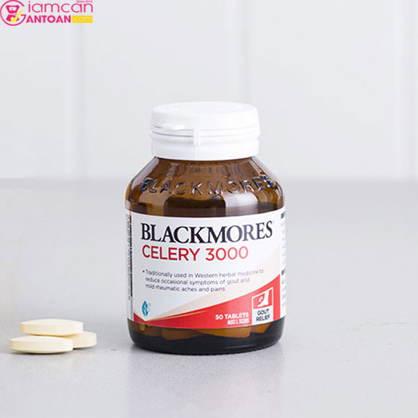 Blackmores Celery 3000mg giúp lợi tiểu, đào thải độc tố giảm mỡ máu