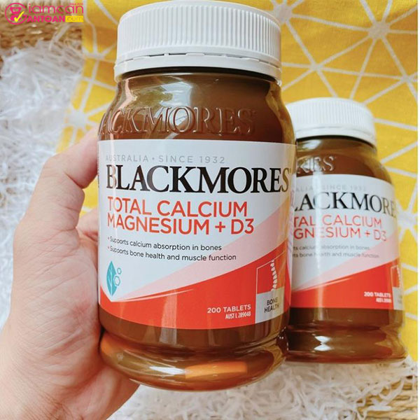 Blackmores Total Calcium & Magnesium + D3 tốt cho sức khỏe người dùng