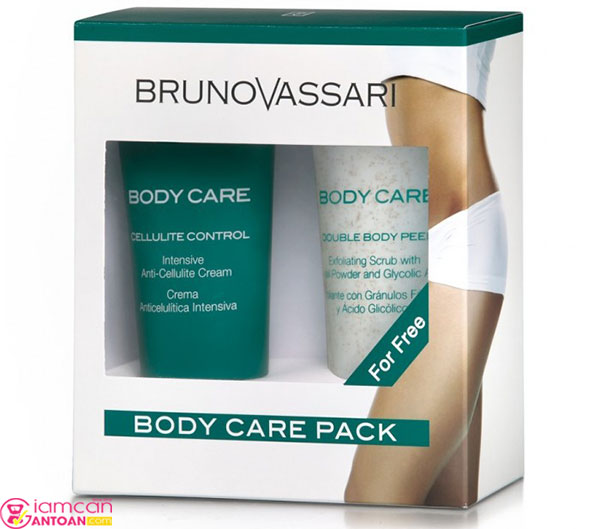 Bruno Vassari Body Care Cellulite Control giúp loại bỏ độc tố và mỡ thừa một cách tự nhiên