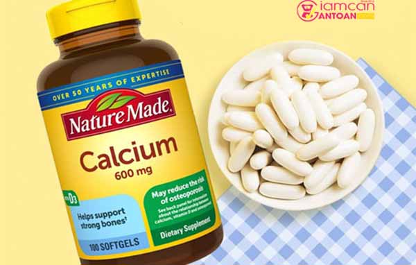 Nature Made Calcium Magnesium Zinc With Vitamin D3 minh mẫn, giảm căng thẳng, cáu gắt