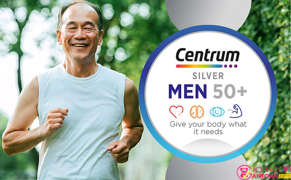 Viên Centrum Silver Men 50+ hiện đang được nhiều quý ông tin dùng