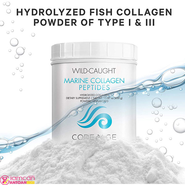 Code Age Wild Caught Marine Collagen Peptides Powder
