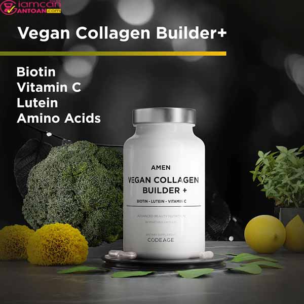 CodeAge Amen Collagen + Vitamin C & Hyaluronic Acid dành cho những muốn bổ sung Collagen