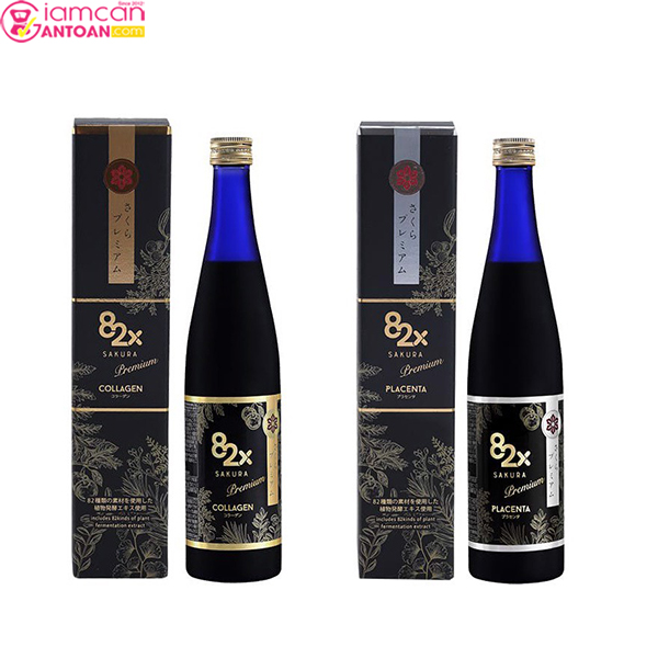 Collagen 82x 120000mg nguồn gốc từ hơn 82 loại thực vật giàu dinh dưỡng