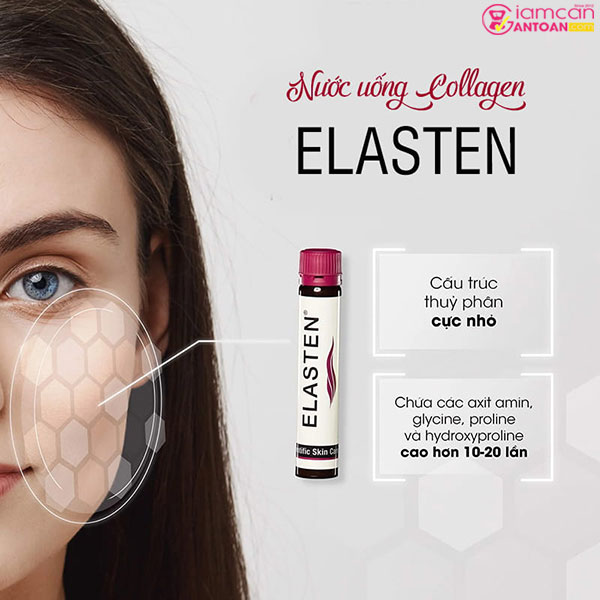 Collagen Elasten giúp bổ sung hàm lượng collagen bị thiếu hụt cho cơ thể