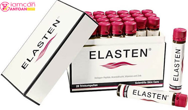 Collagen Elasten duy trì sức sống cho làn da, làm giảm sần sùi, thô ráp