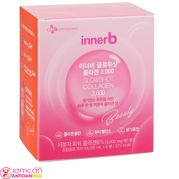 Nước Collagen Innerb Glowshot rất được ưa chuộng tại Hàn Quốc