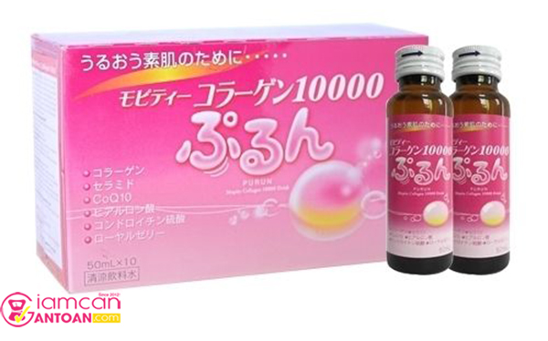Collagen Purun Mopity Nhật Bản 10.000mg chứa nhiều công dụng tuyệt vời nhất là làn da