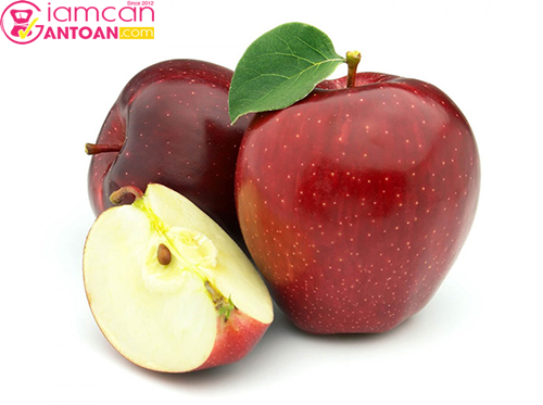 Táo là trái cây rất quen thuộc trong qúa trình ăn kiêng