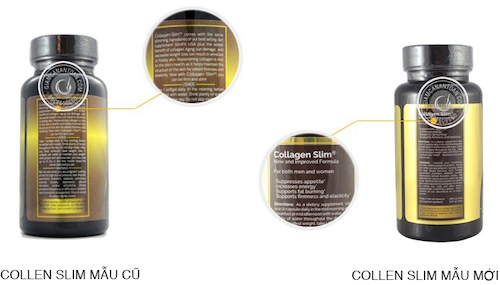 Collagen slim mẫu mới
