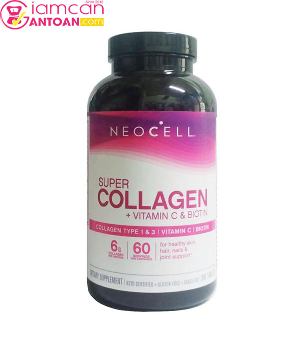Collagen Type 1&3 Neocell nên uống thường xuyên để đẹp da