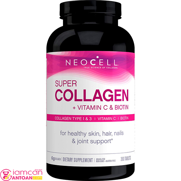 Collagen Type 1&3 Neocell Chứa Vitamin C & Biotin