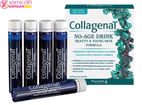 Collagenat No-Age Pharmalife giúp người dùng tăng cường sự đàn hồi cho da