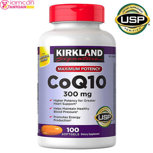 CoQ10 300mg giúp làm chậm quá trình phát triển thành bệnh AIDS đối với người nhiễm HIV.