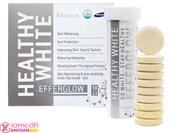 Cosmeheal Healthy White EfferGlow trợ thải độc tố, kim loại ra ngoài, phòng chống ung thư
