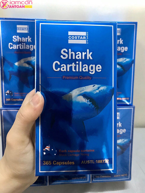 Shark Cartilage chứa các thành phần tốt cho xương và mắt